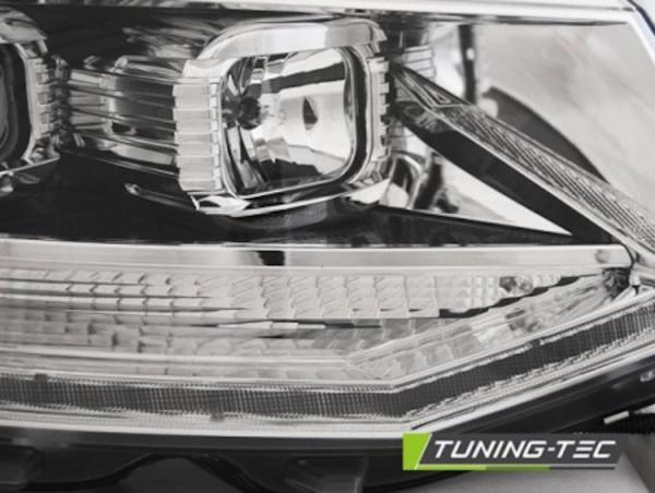Scheinwerfer DRL LED Tagfahrlicht passend für VW T6 Bj. 15-19 Chrom