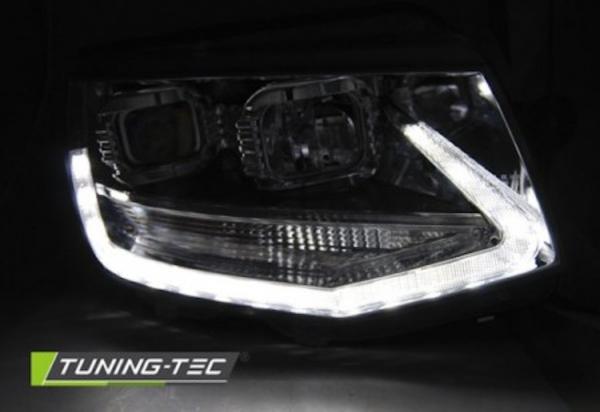 Scheinwerfer DRL LED Tagfahrlicht passend für VW T6 Bj. 15-19 Chrom