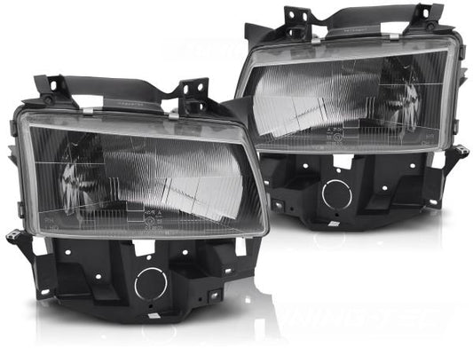 Scheinwerfer passend für VW T4 Bus 96-03 Caravelle / Multivan Schwarz