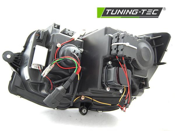 Scheinwerfer LED Tagfahrlicht passend für VW T6 Bj. 15-19 dynamischer Blinker Schwarz