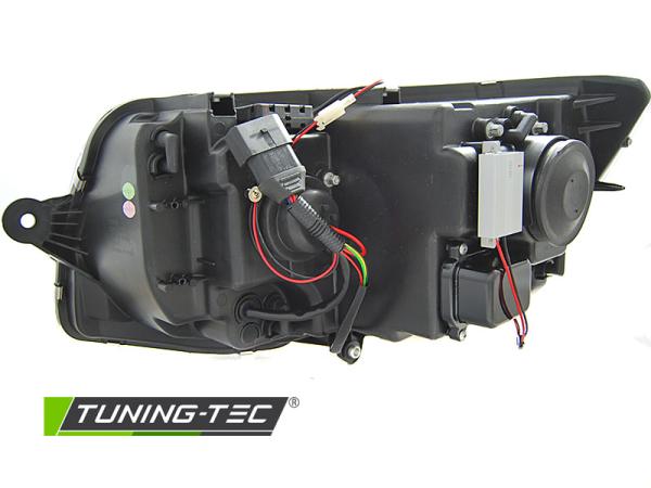 Scheinwerfer DRL LED Tagfahrlicht passend für VW T6 15-19 Dynamischer Blinker Schwarz