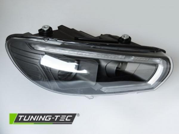 Xenon Scheinwerfer LED Tagfahrlicht passend für VW Scirocco 3  08- Schwarz dynamischen Blinker