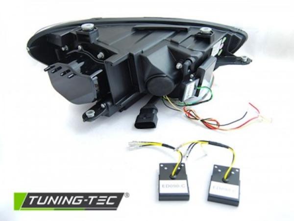 Scheinwerfer LED Tagfahrlicht passend für VW Scirocco 3 14-17 Chrom mit dynamischen Blinker