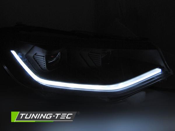 LED Tagfahrlicht Scheinwerfer passend für VW Caddy V/5 (SB) 20+ schwarz dynamische Blinker