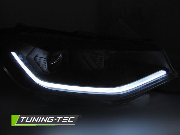 Voll LED Scheinwerfer Tagfahrlicht passend für VW Caddy V 5 Bj. 2020- Black dynamische Blinker