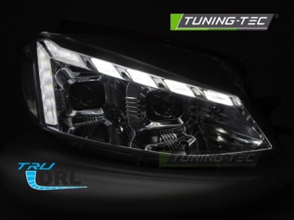 Scheinwerfer DRL LED Tagfahrlicht passend für VW Golf 7.5 VII Facelift Bj. 17-20 Chrom