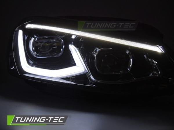 VOLL LED Scheinwerfer Set passend für VW Golf 7 12-17 schwarz mit dyn. Blinker