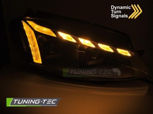 Scheinwerfer DRL LED Tagfahrlicht passend für VW Golf 7.5 VII Facelift Bj. 17-20 Schwarz