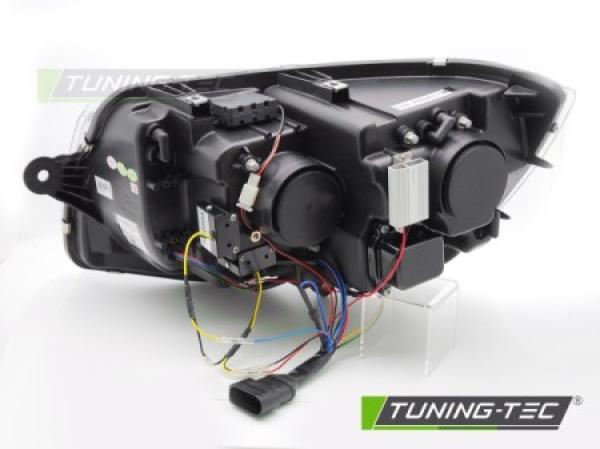 Voll LED Scheinwerfer Tagfahrlicht passend für VW T6 Bj. 15-19 Chrom mit dynamischem LED Blinker