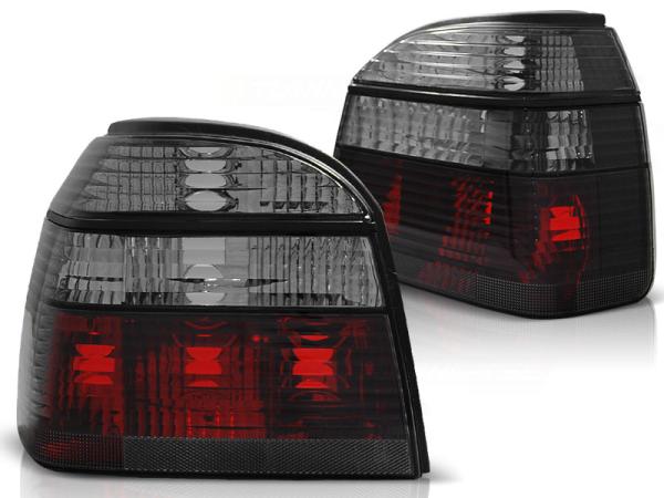 Rückleuchten passend für VW Golf 3 (III) 91-97 rot/rauch