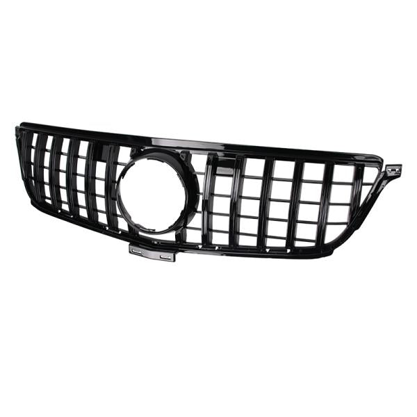 Sport Panamericana GT Grill Kühlergrill passend für Mercedes W166 GLE AB 2015 Schwarz