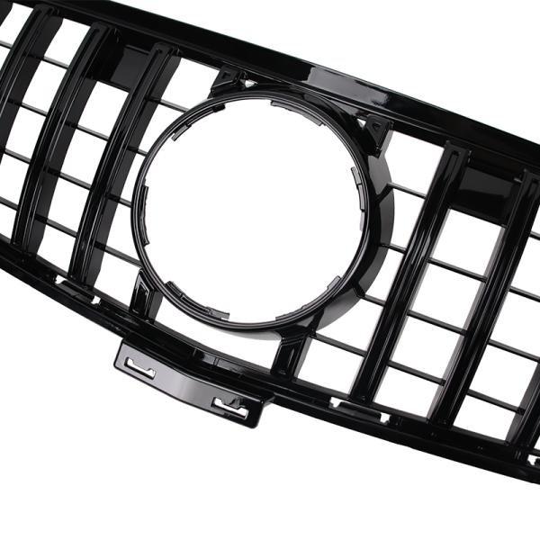 Sport Panamericana GT Grill Kühlergrill passend für Mercedes W166 GLE AB 2015 Schwarz