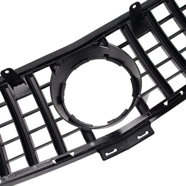 Sport Panamericana GT Grill Kühlergrill passend für Mercedes W166 GLE AB 2015 Schwarz