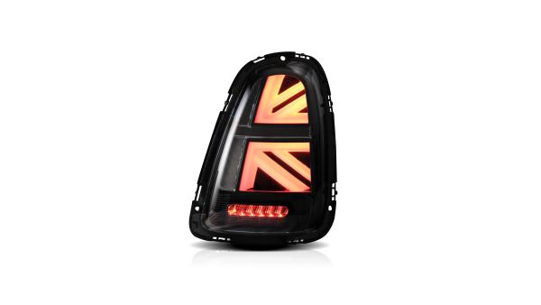 Voll LED Rückleuchten passend für Mini Cooper R56 R57 R58 R59 2007-2013 Klar schwarz
