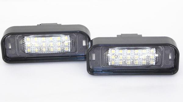 Led Kennzeichenbeleuchtung passend für Mercedes S-Klasse W220 Xenon Weiß Kennzeichen