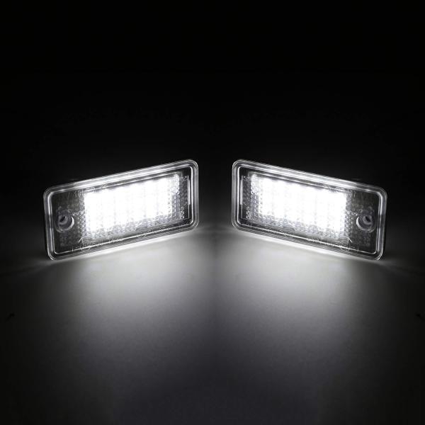 Beleuchtung LED Kennzeichenbeleuchtung passend für Audi A3 8P A4 B6 B7 A5 A6 4F Q7 SET