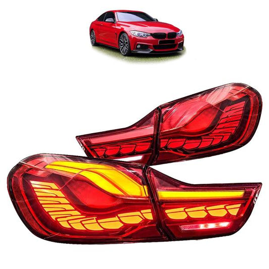 Voll LED Rückleuchten passend für BMW F32 F33 F36 F82 Bj. 2013-2021 rot OLED Technik