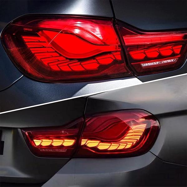 Voll LED Rückleuchten passend für BMW F32 F33 F36 F82 Bj. 2013-2021 rot OLED Technik