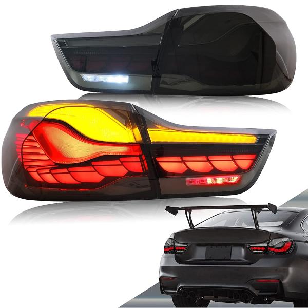 Voll LED Rückleuchten passend für BMW F32 F33 F36 F82 Bj. 2013-2021 smoke OLED Technik