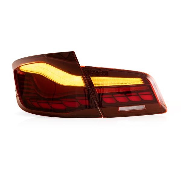 Voll LED Rückleuchten passend für BMW F10 Limousine 2010-2016 Rot in OLED Technik