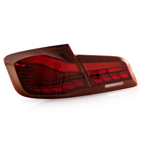 Voll LED Rückleuchten passend für BMW F10 Limousine 2010-2016 Rot in OLED Technik