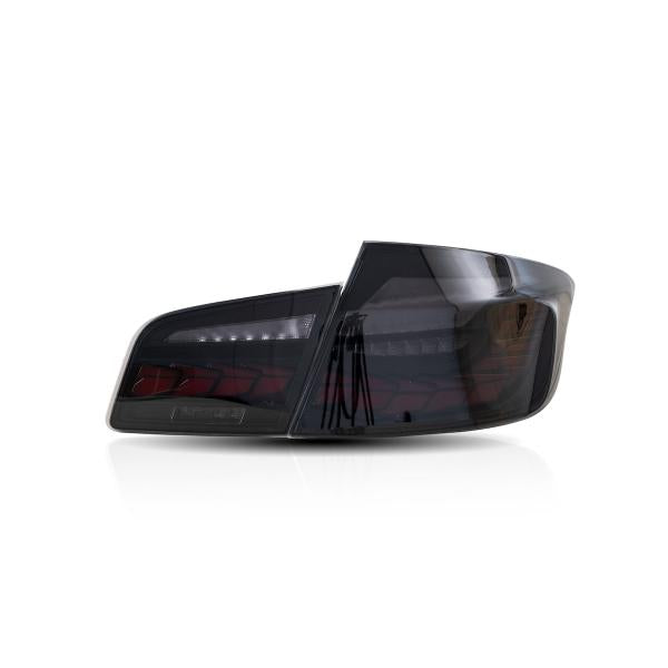 Voll LED Rückleuchten passend für BMW F10 Limousine 2010-2016 Smoke in OLED Technik