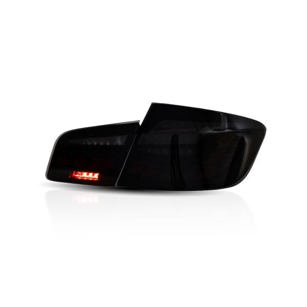 Voll LED Rückleuchten passend für BMW F10 Limousine 2010-2016 Smoke in OLED Technik