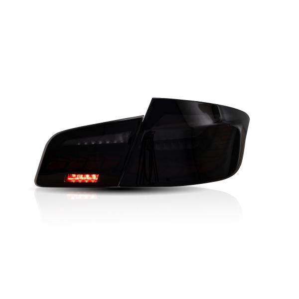 Voll LED Rückleuchten passend für BMW F10 Limousine 2010-2016 Smoke in OLED Technik