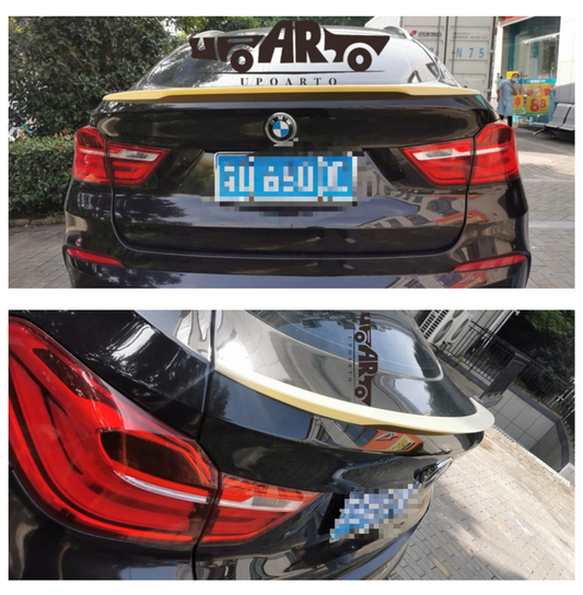 Heckspoiler Schwarz glänzend passend für BMW X4 F26 2014-2018 – Produktansicht