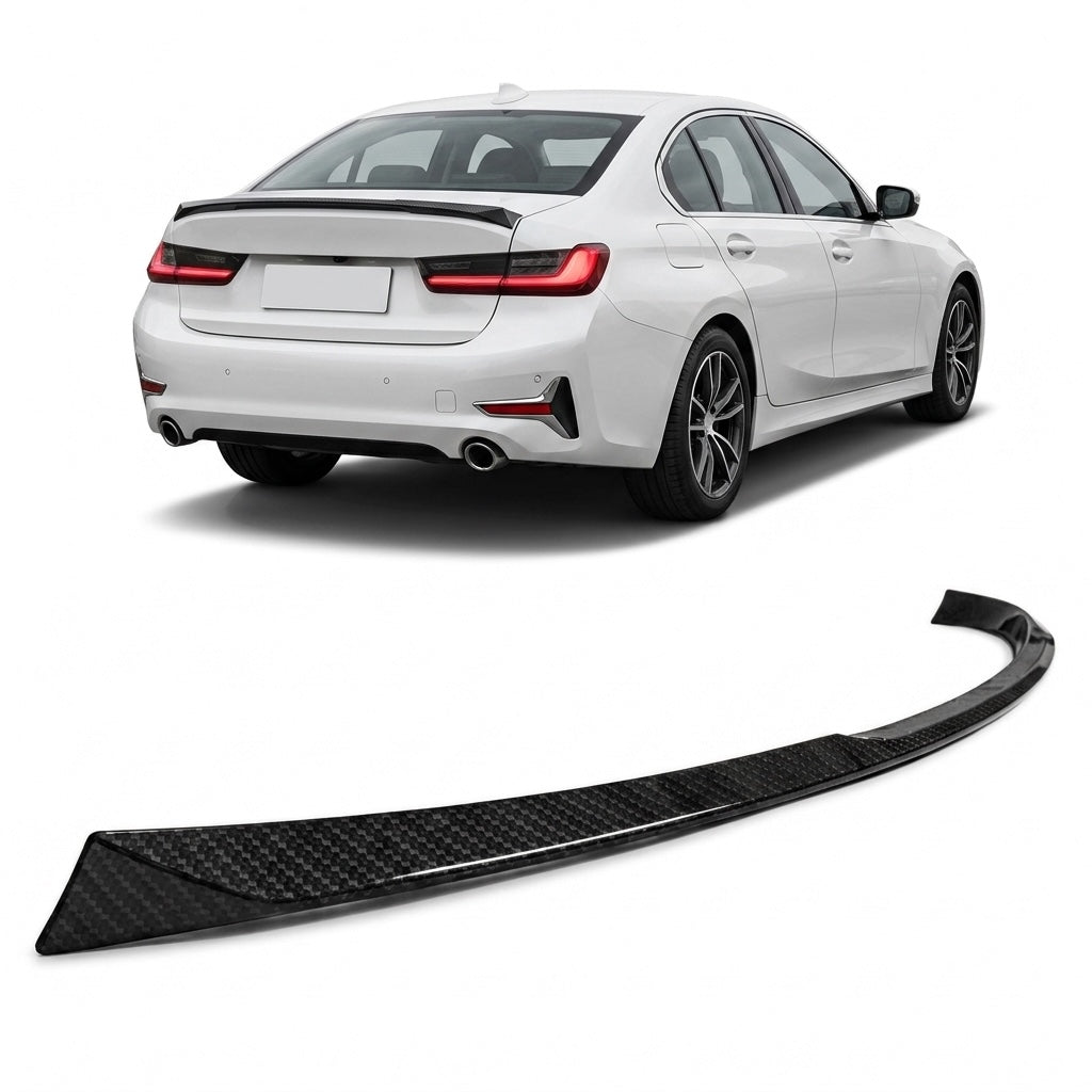 Heckspoiler Carbon-Optik passend für BMW 3 (G20) Limousine 2018-2024 – Produktansicht
