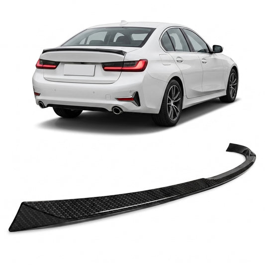 Heckspoiler Carbon-Optik passend für BMW 3 (G20) Limousine 2018-2024 – Produktansicht