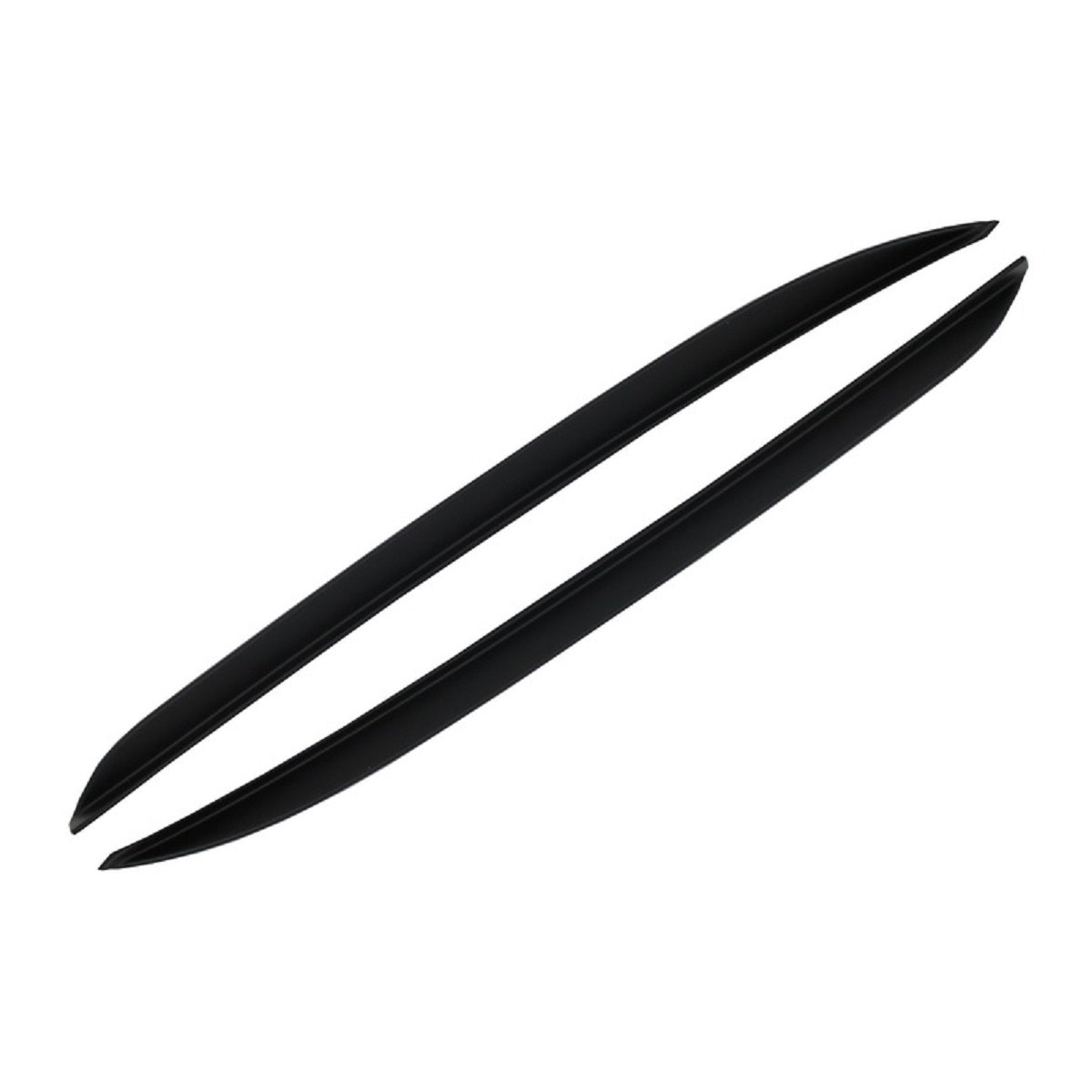 Dachspoiler-Seitenblenden Schwarz matt passend für BMW X6 E71 2007-2014