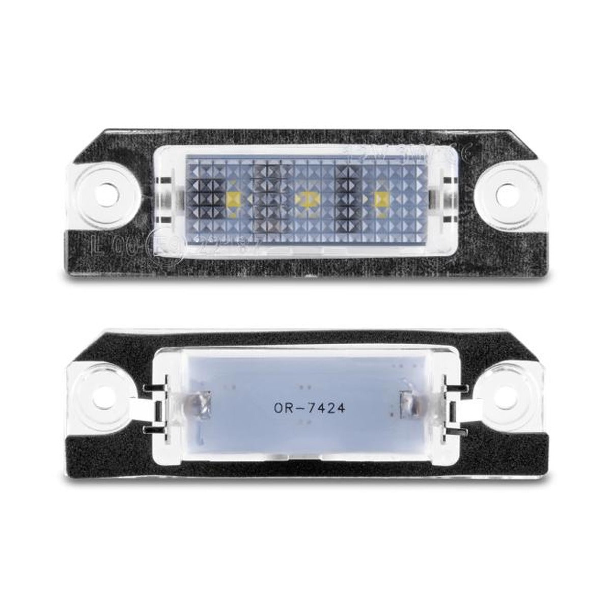 Éclairage de plaque LED compatible avec VW Golf 5 | Passat CC + B6 | Polo 6N + 9N