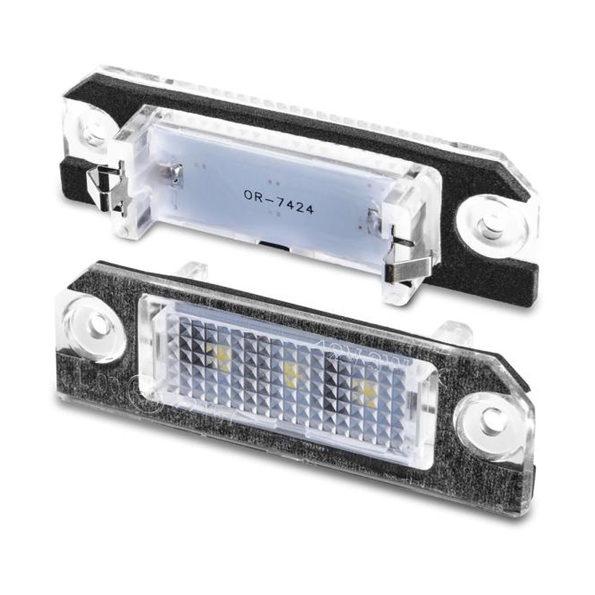 Éclairage de plaque LED compatible avec VW Golf 5 | Passat CC + B6 | Polo 6N + 9N