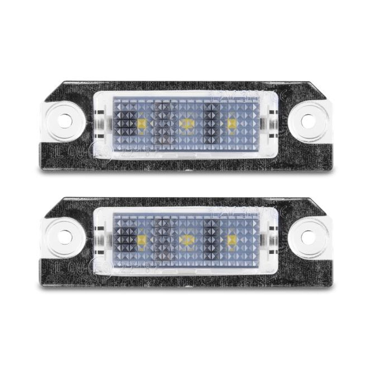 Éclairage de plaque LED compatible avec VW Golf 5 | Passat CC + B6 | Polo 6N + 9N