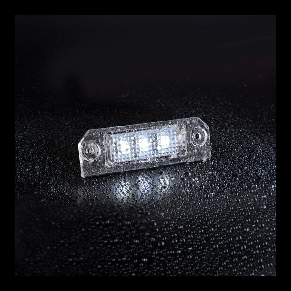 Éclairage de plaque LED compatible avec VW Golf 5 | Passat CC + B6 | Polo 6N + 9N