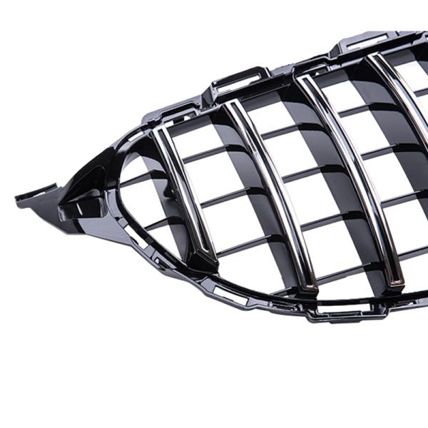 Kühlergrill Grill Black Chrom passend für Mercedes C Klasse W205 Sport-Panamericana GT