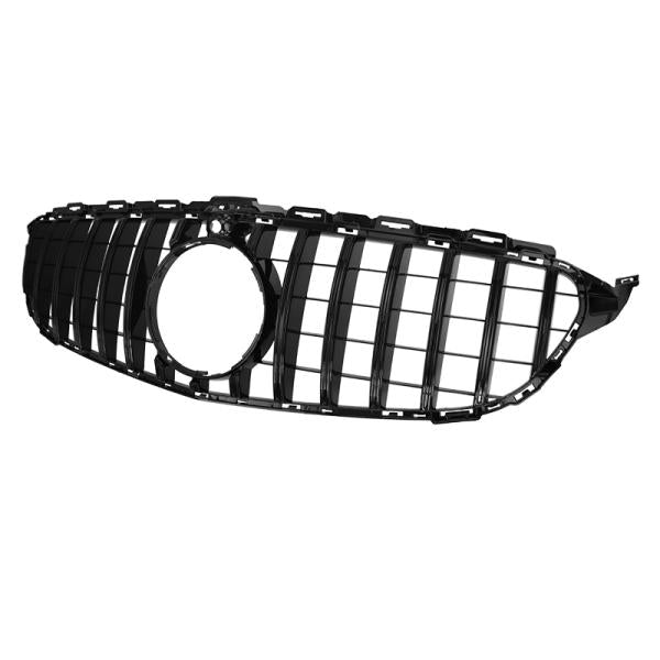 Kühlergrill schwarz Sport Glanz passend für Mercedes C Klasse W205 Panamericana--für Frontkamerasystem