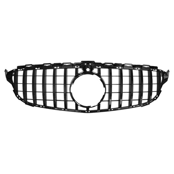 Kühlergrill schwarz Sport Glanz passend für Mercedes C Klasse W205 Panamericana--für Frontkamerasystem
