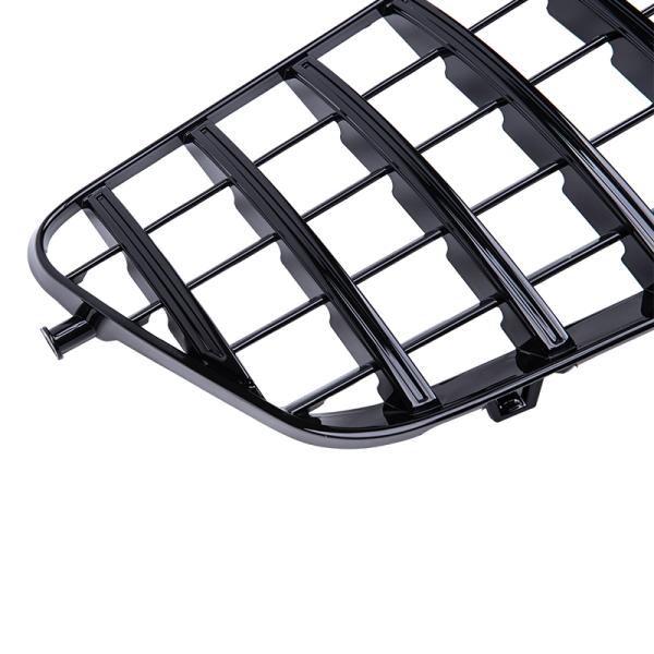 Kühlergrill Sportgrill passend für Mercedes W212 S212 09-13 Panamericana Optik Schwarz