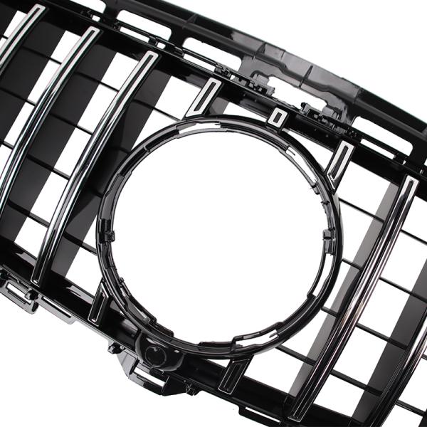 Sport Kühlergrill Schwarz Chrom passt passend für Mercedes E W213 S213 C238 A238 16-20