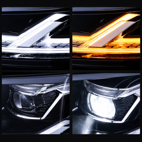 Voll Led Scheinwerfer passend für VW T6 15-19 schwarz ab 15 -19 LED Blinkern
