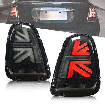 Voll LED Rückleuchten passend für Mini Cooper R56 R57 R58 R59 2007-2013 Smoke