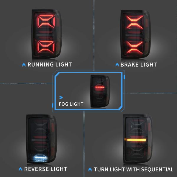 Voll LED Rückleuchten passend für VW Amarok 2010 - 2020