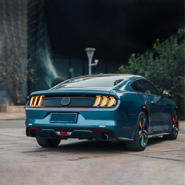 Voll LED Rückleuchten passend für Ford Mustang 2015 - 2020 Smoke in OLED Technik smoke