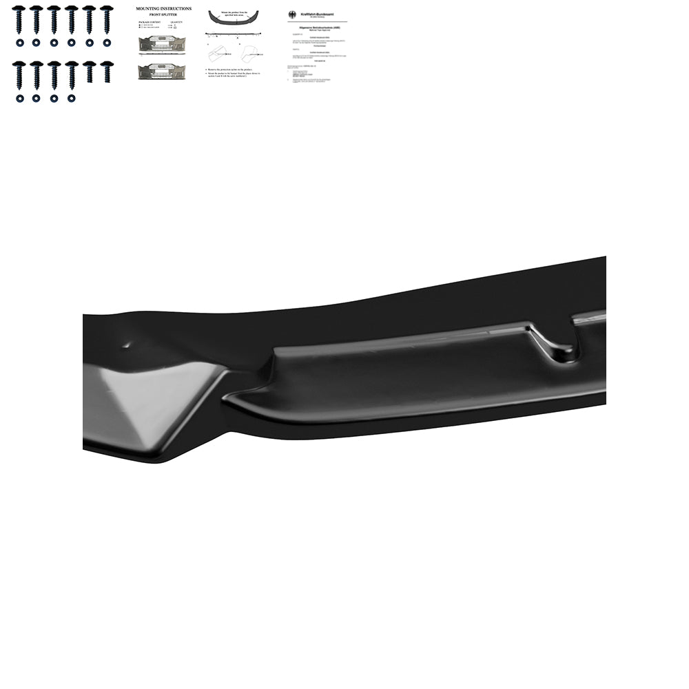Frontsplitter schwarz glänzend passend für BMW Z4 G29 M-Paket 2018+ – Ansicht 3