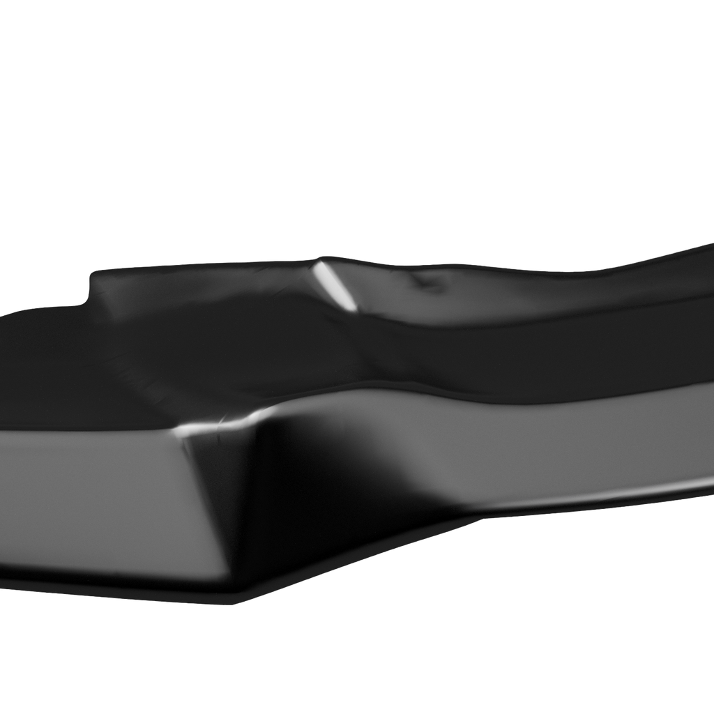 Frontsplitter schwarz glänzend passend für BMW X6 F16 M-Paket 2014-2019 – Ansicht 5