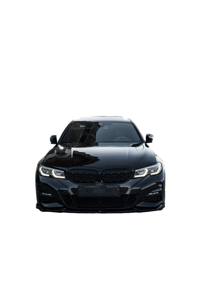 Frontsplitter schwarz glänzend passend für BMW 3er G20-G21 M-Paket 2018-2022 – Ansicht 8