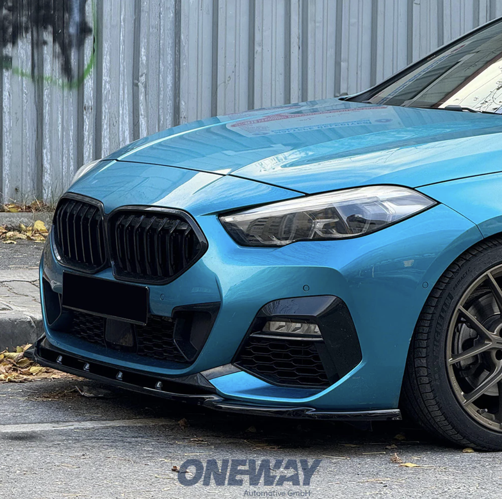 Frontsplitter schwarz glänzend passend für BMW 2er F44 Gran Coupé M-Paket / M235i 2019+ – Ansicht 10