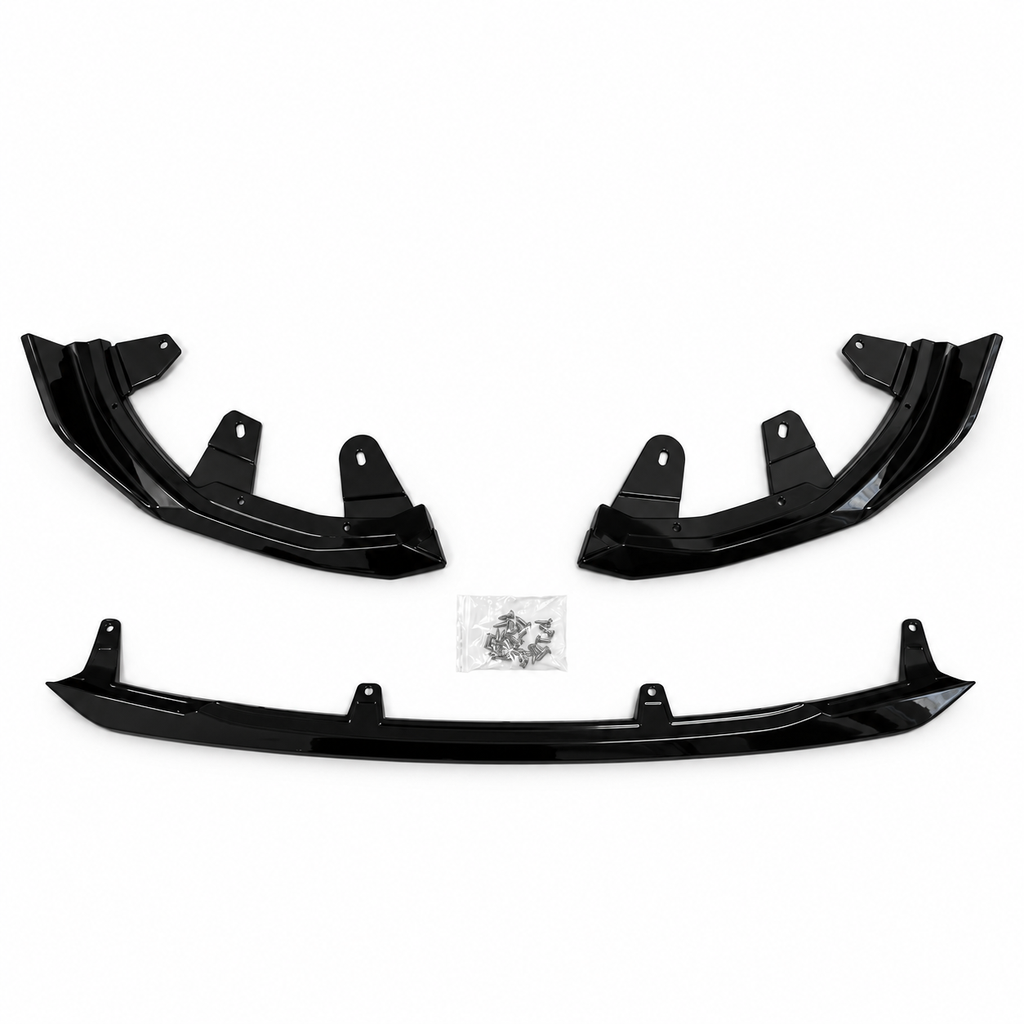 Frontspoilerlippe schwarz glänzend FSPBM0295 – Ansicht 5